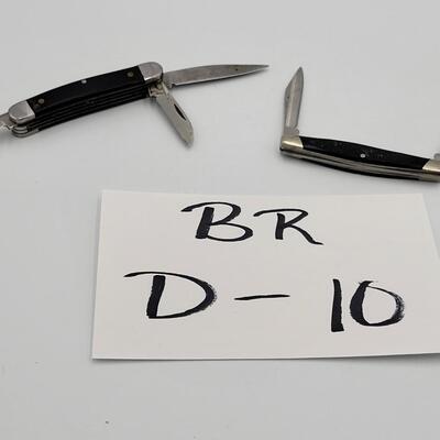 Pair of Vintage pocket knives