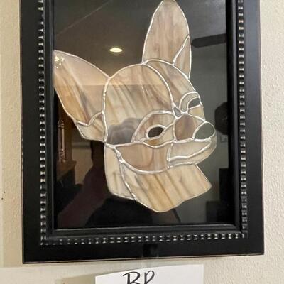 Stained Glass Chihuahua Picture