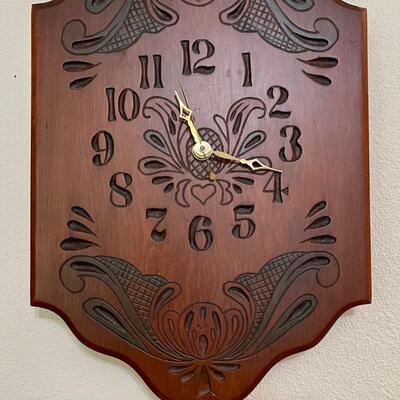 Wood Clock