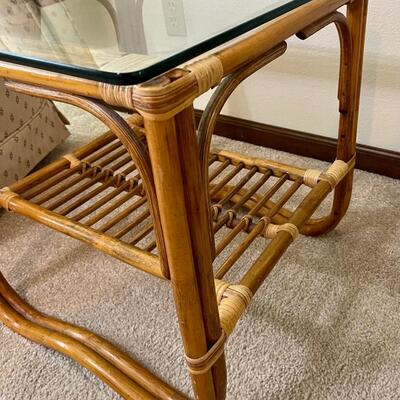 Bamboo Side Table