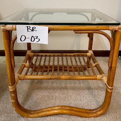 Bamboo Side Table