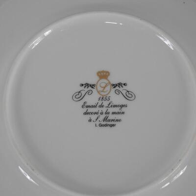 Limoges decorative plates