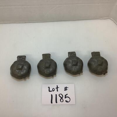 Lot. 1185 Antique Pewter Eppelsheimer Ice Cream Molds