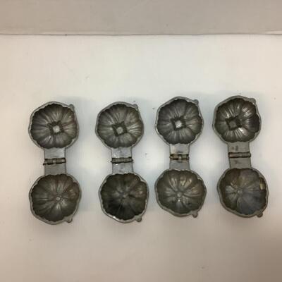 Lot. 1185 Antique Pewter Eppelsheimer Ice Cream Molds