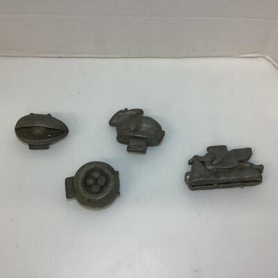 Lot. 1186 Antique Pewter Eppelsheimer Ice Cream Molds ( Spring )