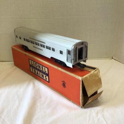1206 Vintage Lionel Model 2534 â€œSilver Bluffâ€ O Gauge Passenger Car