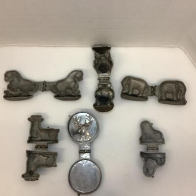 Lot. 1197 Antique Eppelsheimer Ice Cream Molds ( Animals )