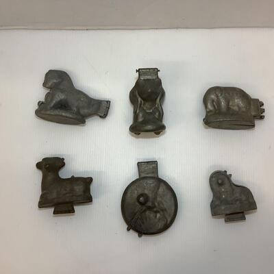 Lot. 1197 Antique Eppelsheimer Ice Cream Molds ( Animals )