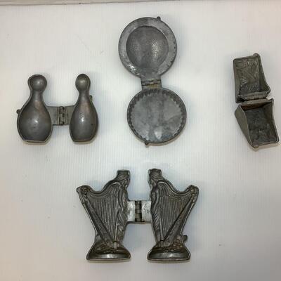 Lot. 1199. Antique Pewter Eppelsheimer Ice Cream Molds
