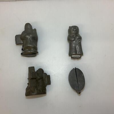 Lot. 1245. Antique Pewter Eppelsheimer Ice Cream Molds