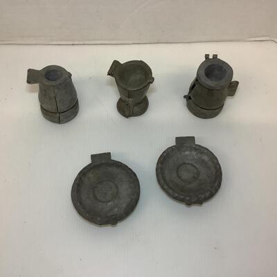 Lot. 1247. Antique Pewter Eppelsheimer Ice Cream Molds