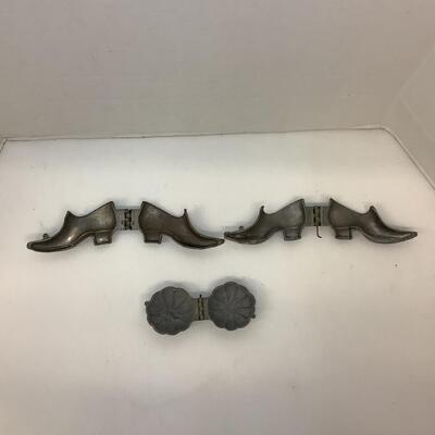 Lot. 1251. Antique Pewter Eppelsheimer Ice CrÃ©a Molds