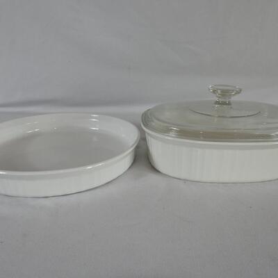 French white corning ware
