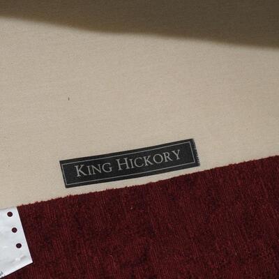 Red sofa loveseat & chest