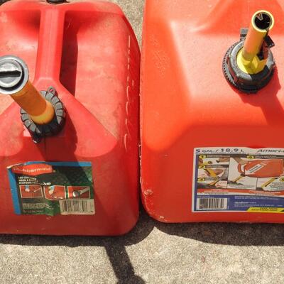 Couple of Gas Cans