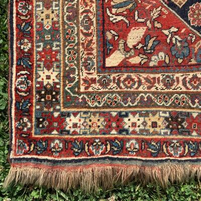 1233 Persian Wool Oriental Rug 5'3