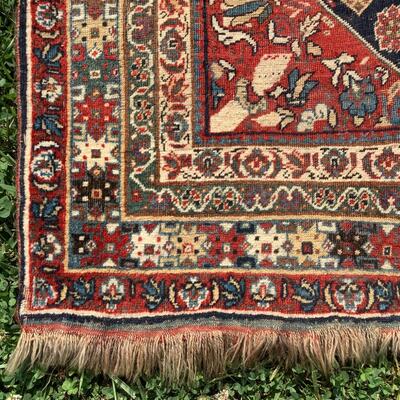 1233 Persian Wool Oriental Rug 5'3" x 3'10"