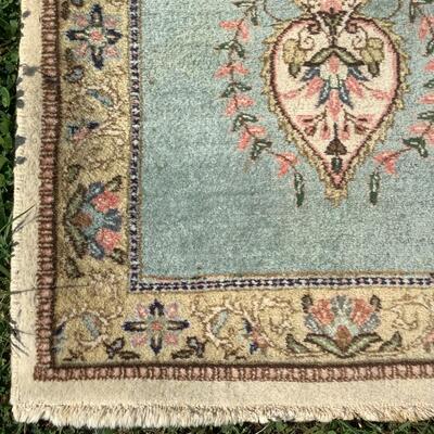 1234 Oriental Wool Runner 10' 6" x 2' 3"