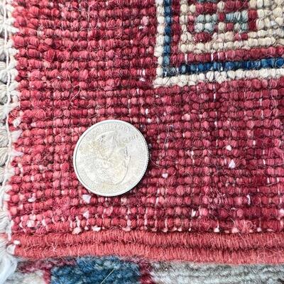 1235 Large Wool Oriental Kazak Rug 10' 3" x 12' 3"