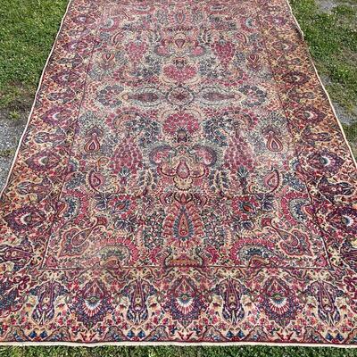 1236 Large Vintage Karastan Oriental Rug 10' x 15' 6"