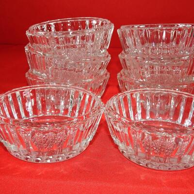 Set of Crystal Berry Bowls