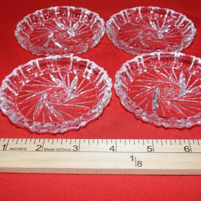 Crystal coasters