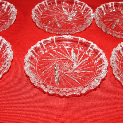Crystal coasters