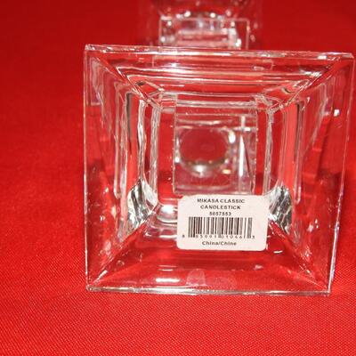 Mikasa Crystal Candlesticks