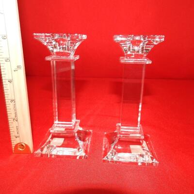 Mikasa Crystal Candlesticks