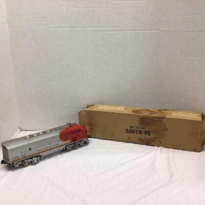 1218 Vintage Lionel 2353P Santa Fe F3A Power Unit Diesel