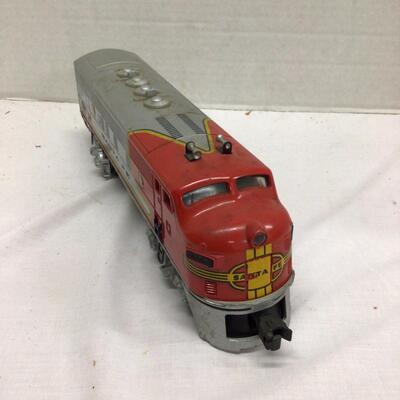 1218 Vintage Lionel 2353P Santa Fe F3A Power Unit Diesel