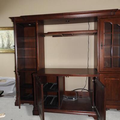 Wood Entertainment Center