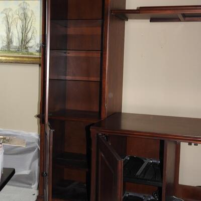 Wood Entertainment Center