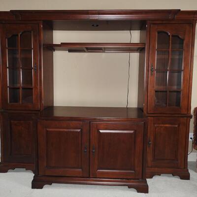 Wood Entertainment Center