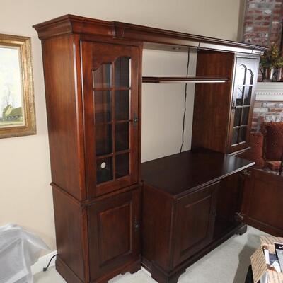 Wood Entertainment Center