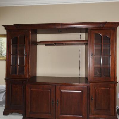Wood Entertainment Center