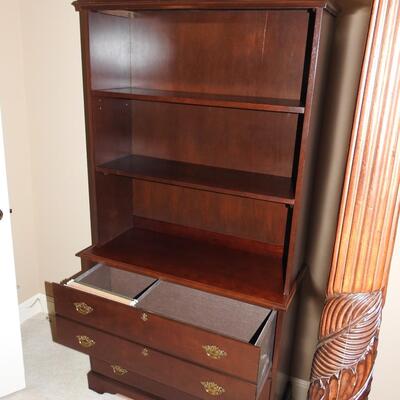 Bombay Bookcase with filing drawers