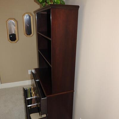 Bombay Bookcase with filing drawers
