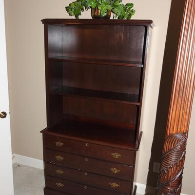 Bombay Bookcase with filing drawers