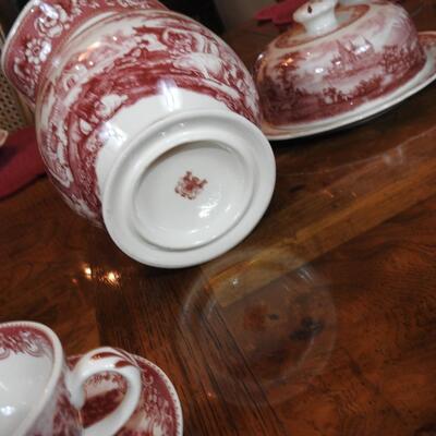 Mixed set of Spode & Wood & Sons China