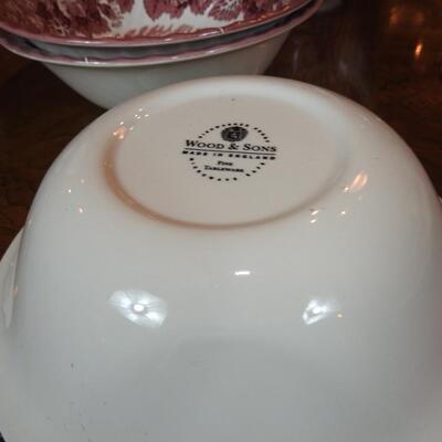 Mixed set of Spode & Wood & Sons China