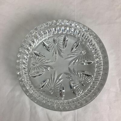 1273 Waterford Wine Coaster & Decanter