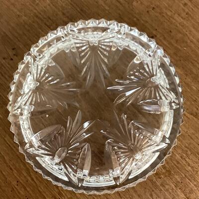 1273 Waterford Wine Coaster & Decanter