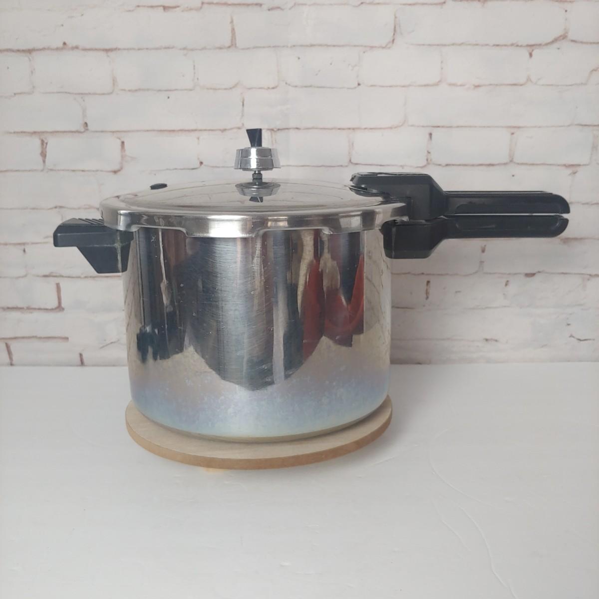 Presto Pressure Cooker Stainless Steel 6qt Model 409A