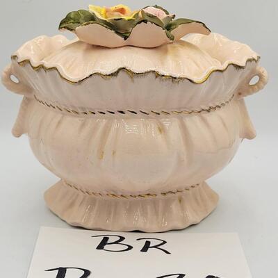 Vintage Cachepot with Lid