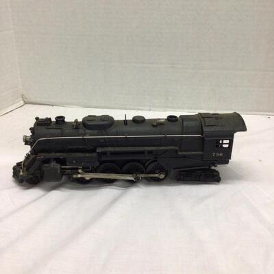 1224 Vintage Lionel 736 Berkshire Steam Engine and 736w Tender