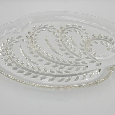 Federal Glass Snack Set