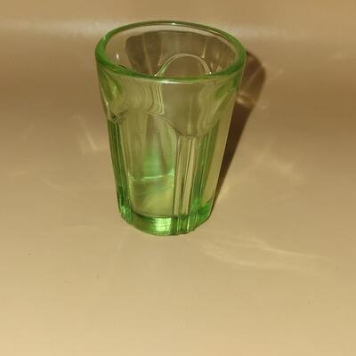 Small Vtg Uranium Glass