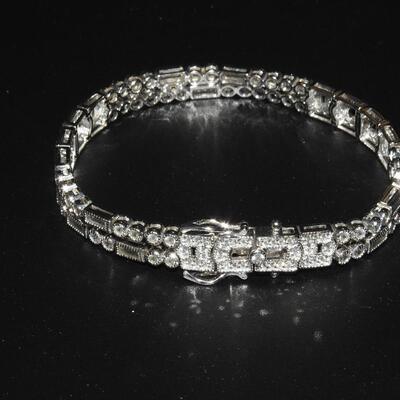 Sterling Tennis Bracelet
