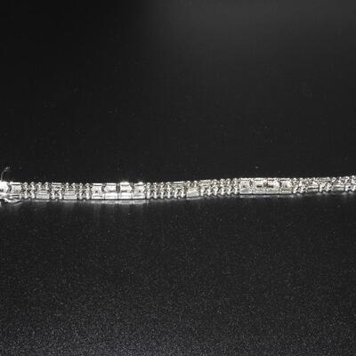 Sterling Tennis Bracelet